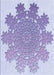Patterned Medium Purple Rug, pat3688blu