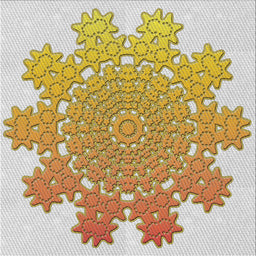 Sideview of Machine Washable Transitional Copper Brown Rug, wshpat3688