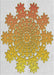 Patterned Copper Brown Novelty Rug, pat3688