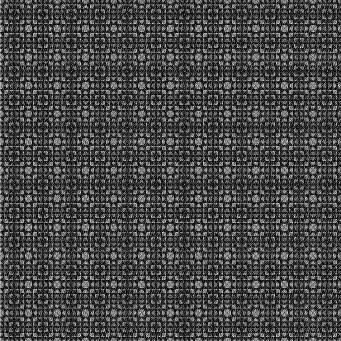 Round Patterned Midnight Gray Rug, pat3689gry