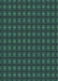 Patterned Dark Slate Grey Green Rug, pat3689lblu
