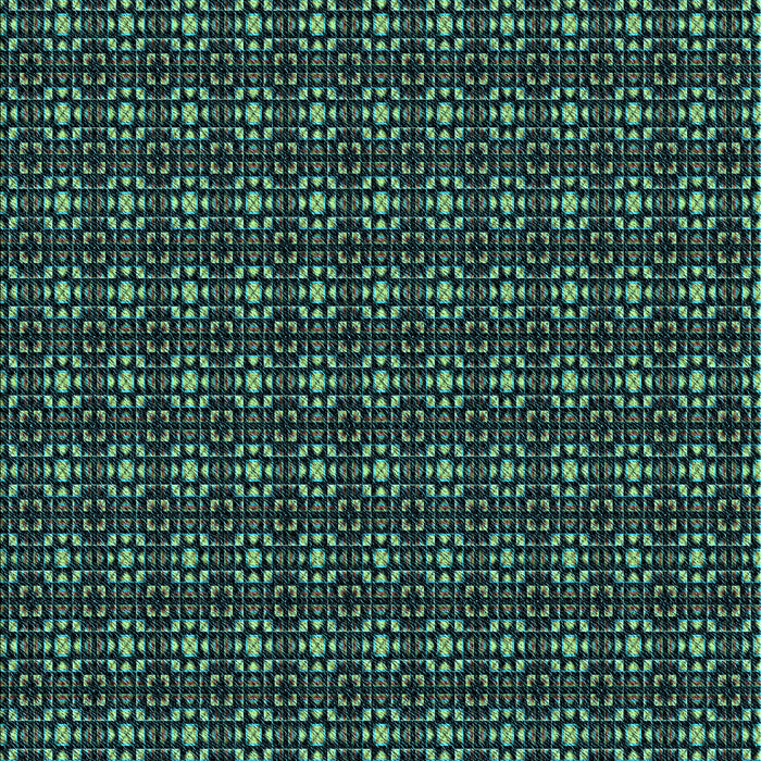 Patterned Dark Slate Grey Green Rug, pat3689lblu