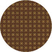 Square Machine Washable Transitional Black Brown Rug in a Living Room, wshpat3689org