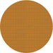 Sideview of Patterned Dark Orange Novelty Rug, pat368