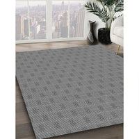 Patterned Ash Gray Rug, pat369gry