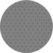 Square Patterned Ash Gray Rug, pat369gry