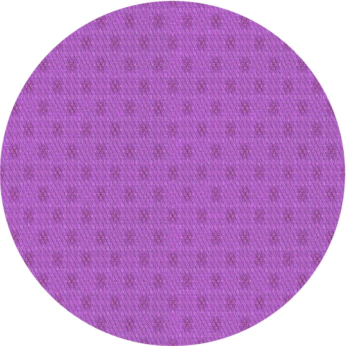 Square Machine Washable Transitional Bright Neon Pink Purple Rug in a Living Room, wshpat369pur