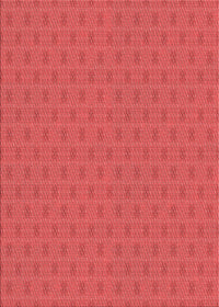 Machine Washable Transitional Red Rug, wshpat369rd