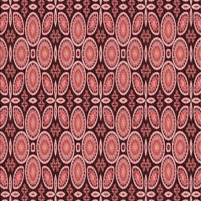 Machine Washable Transitional Saffron Red Rug, wshpat3691rd