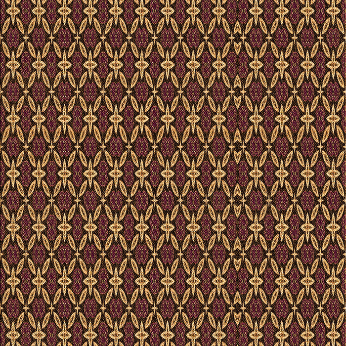 Patterned Red Rug, pat3692org