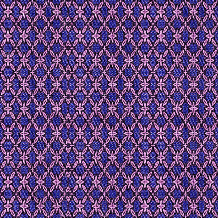 Round Patterned Medium Orchid Purple Rug, pat3692pur