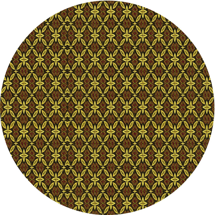 Square Patterned Red Rug, pat3692yw