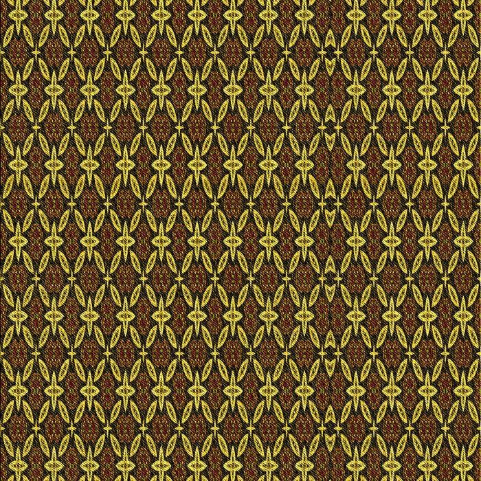 Patterned Red Rug, pat3692yw