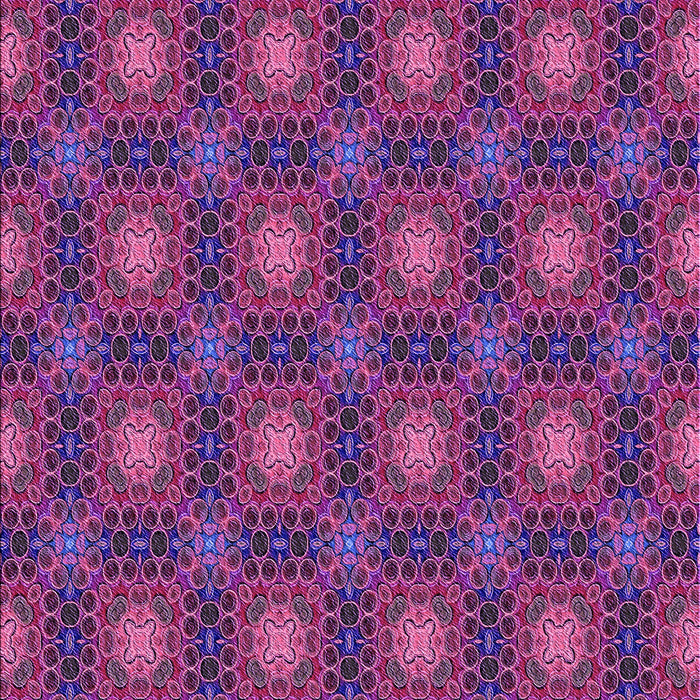 Patterned Orchid Purple Rug, pat3693pur