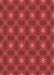 Patterned Red Rug, pat3693rd