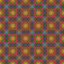 Square Patterned Purple Maroon Purple Modern Rug, pat3693