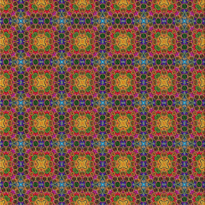 Square Patterned Purple Maroon Purple Modern Rug, pat3693