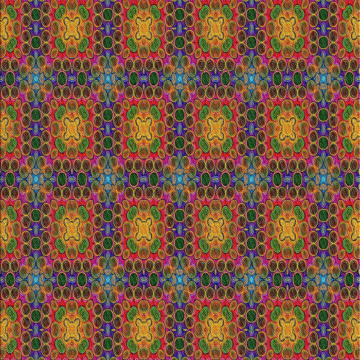 Patterned Purple Maroon Purple Modern Rug, pat3693