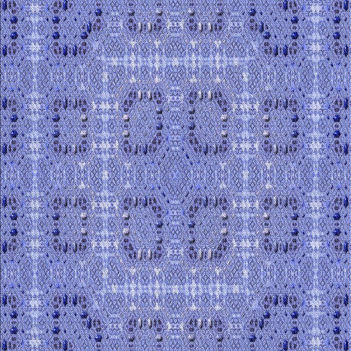 Machine Washable Transitional Denim Blue Rug, wshpat3694blu