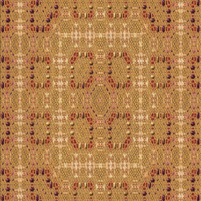 Patterned Mahogany Brown Rug, pat3694org