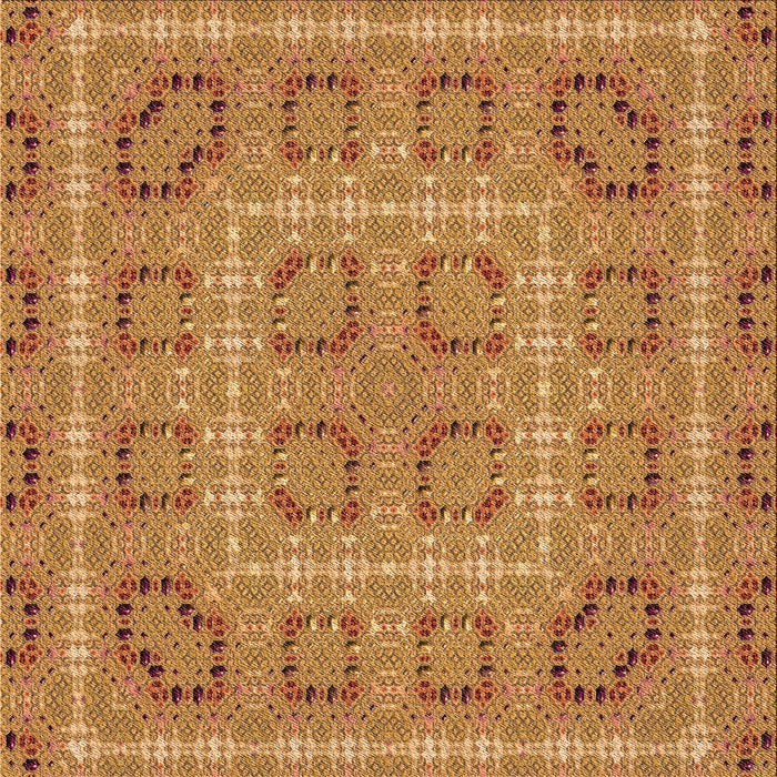 Round Machine Washable Transitional Mahogany Brown Rug, wshpat3694org