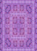 Patterned Violet Purple Rug, pat3694pur