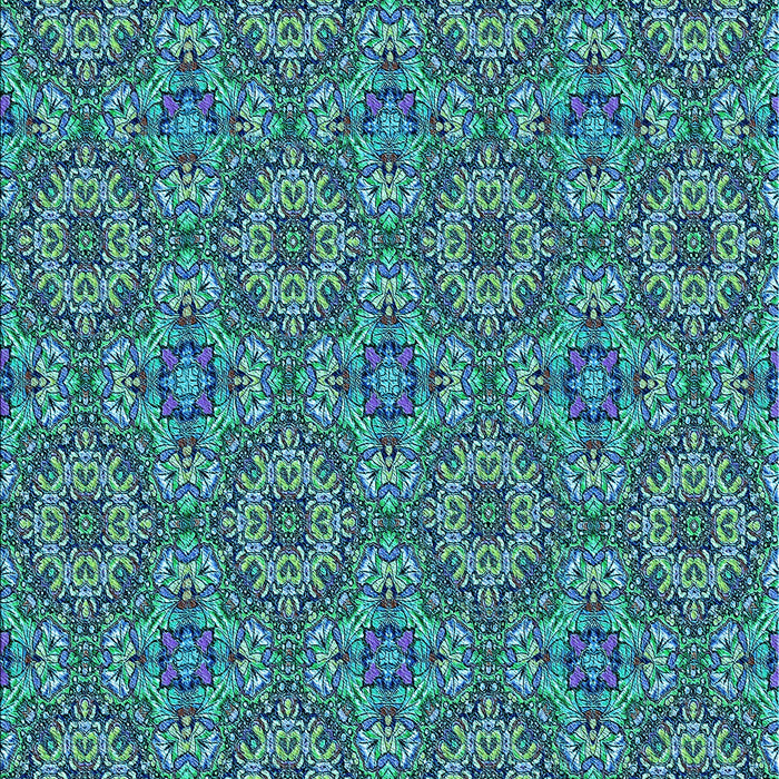Patterned Blue Rug, pat3695lblu