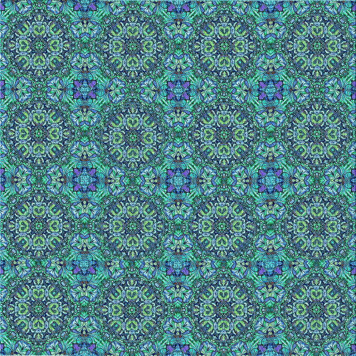 Round Machine Washable Transitional Blue Rug, wshpat3695lblu