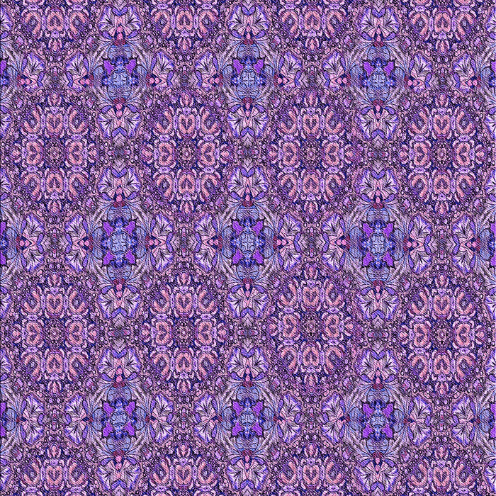 Patterned Orchid Purple Rug, pat3695pur