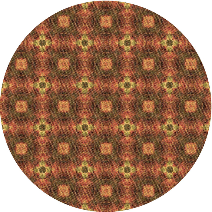 Square Machine Washable Transitional Tomato Red Rug in a Living Room, wshpat3696brn