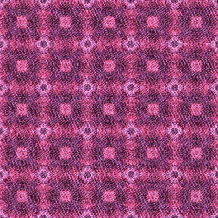 Round Machine Washable Transitional Neon Pink Rug, wshpat3696pur