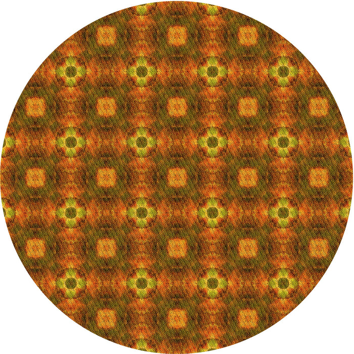 Square Machine Washable Transitional Tomato Red Rug in a Living Room, wshpat3696yw