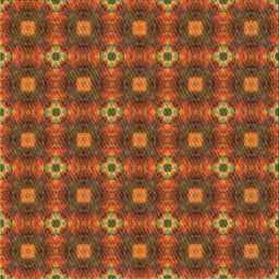 Sideview of Machine Washable Transitional Tomato Red Rug, wshpat3696
