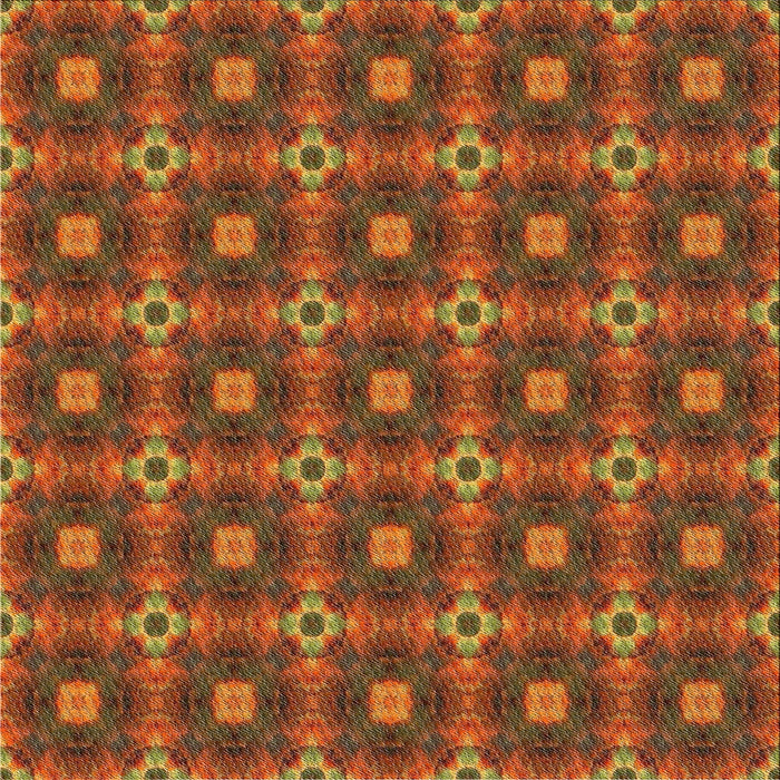 Sideview of Machine Washable Transitional Tomato Red Rug, wshpat3696