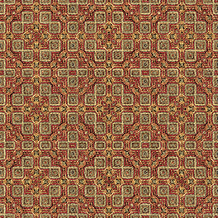 Round Machine Washable Transitional Caramel Brown Rug, wshpat3697brn