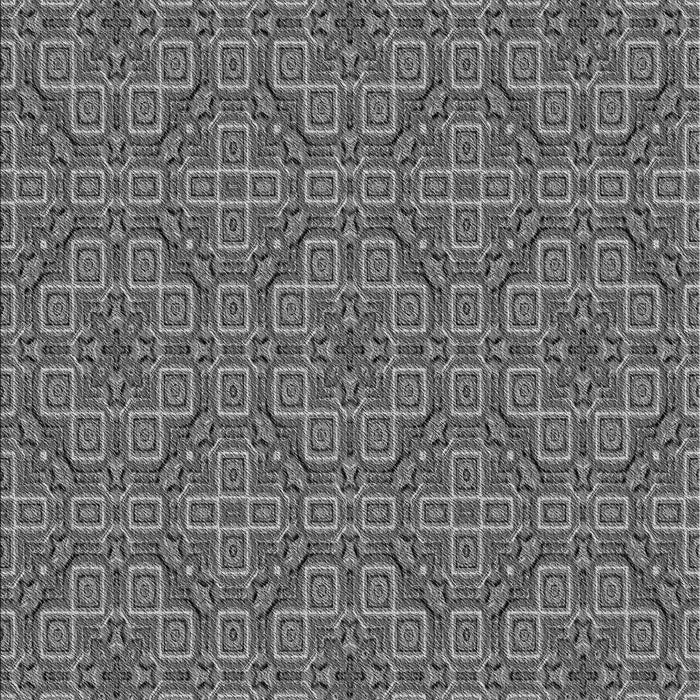 Machine Washable Transitional Gray Rug, wshpat3697gry