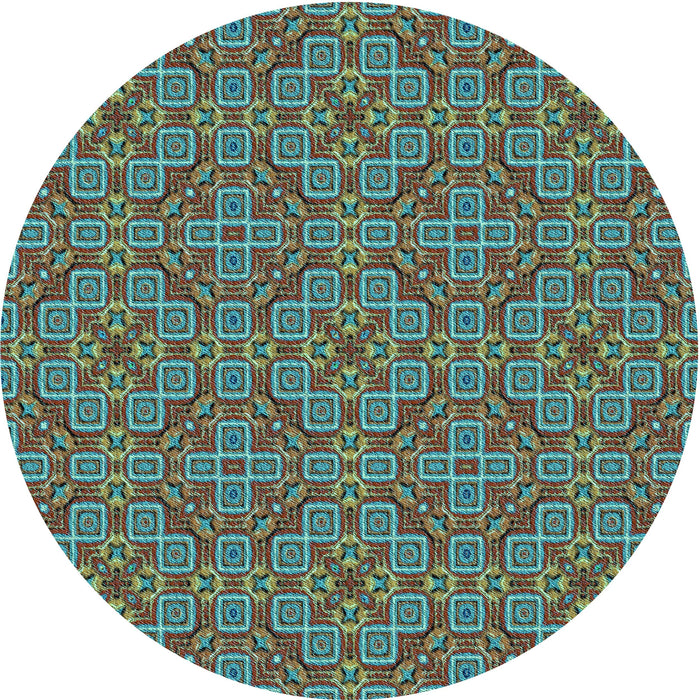 Square Machine Washable Transitional Sepia Brown Rug in a Living Room, wshpat3697lblu