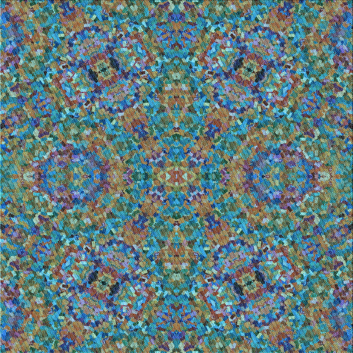 Round Machine Washable Transitional Grey Gray Rug, wshpat3698lblu