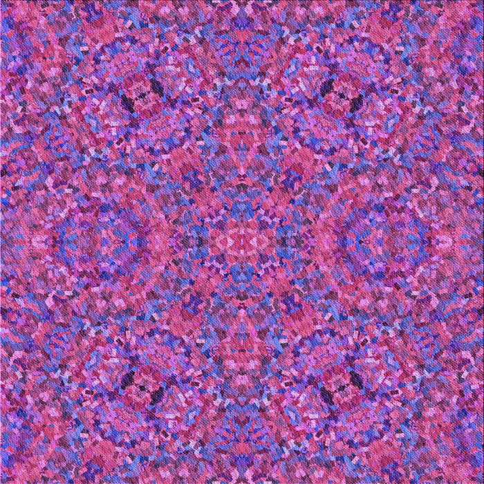 Round Machine Washable Transitional Purple Rug, wshpat3698pur
