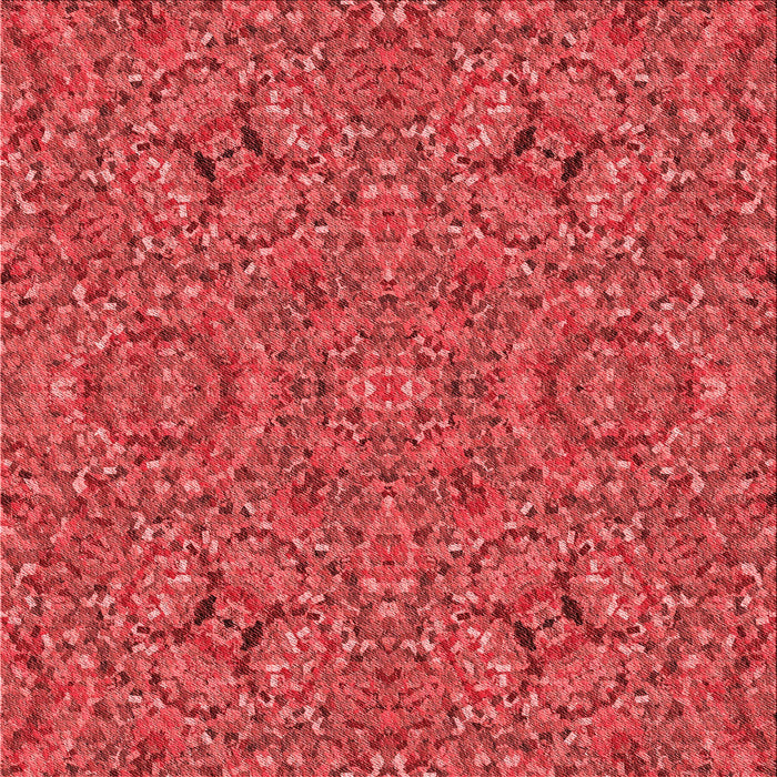 Round Machine Washable Transitional Red Rug, wshpat3698rd