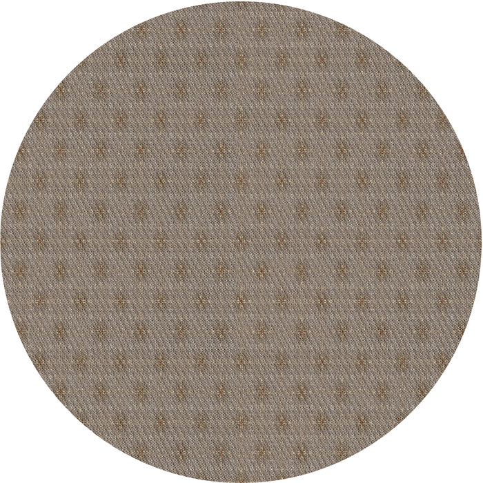 Square Machine Washable Transitional Light French Beige Brown Rug, wshpat369