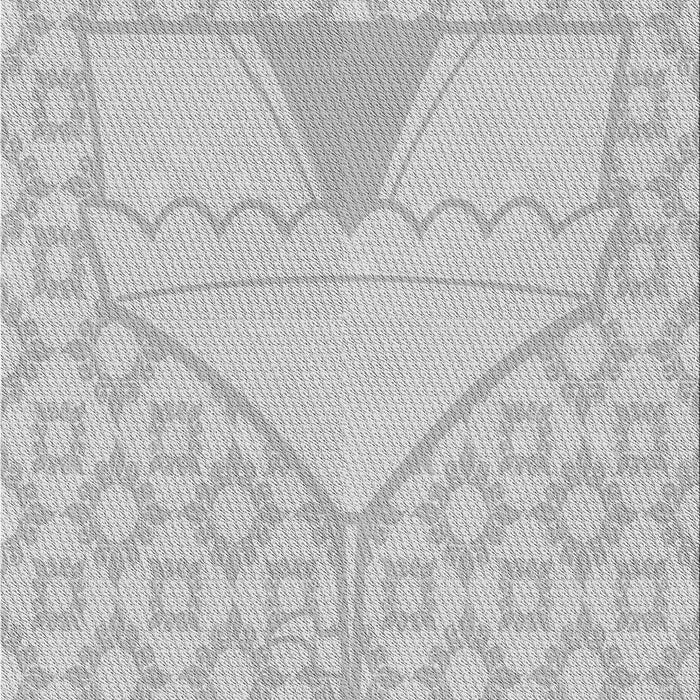 Machine Washable Transitional Dark Gray Rug, wshpat37gry