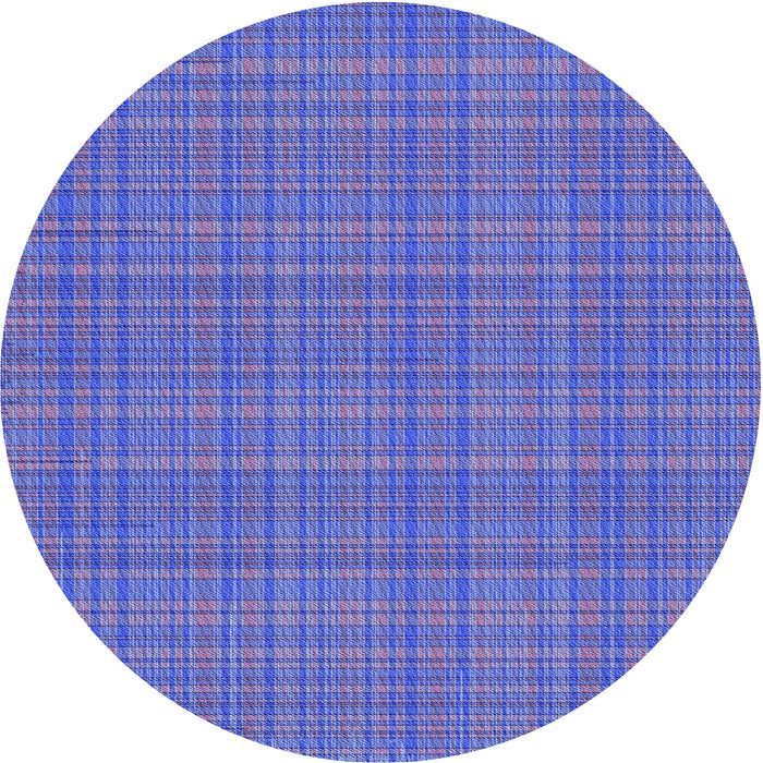 Square Patterned Sky Blue Rug, pat370blu