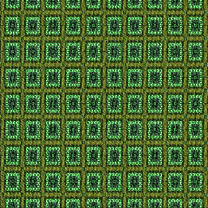 Patterned Dark Forest Green Rug, pat3700grn