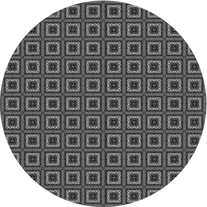 Square Machine Washable Transitional Gray Rug in a Living Room, wshpat3700gry