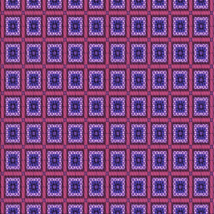 Machine Washable Transitional Purple Rug, wshpat3700pur