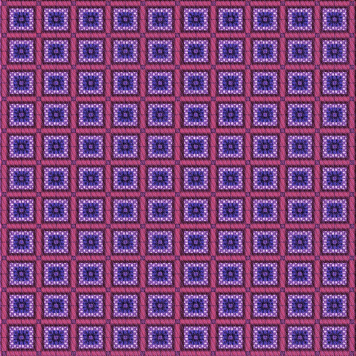 Round Machine Washable Transitional Purple Rug, wshpat3700pur