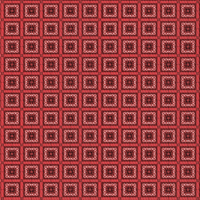 Round Machine Washable Transitional Red Rug, wshpat3700rd