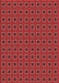 Patterned Red Rug, pat3700rd