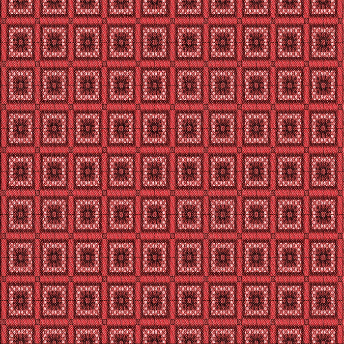 Patterned Red Rug, pat3700rd